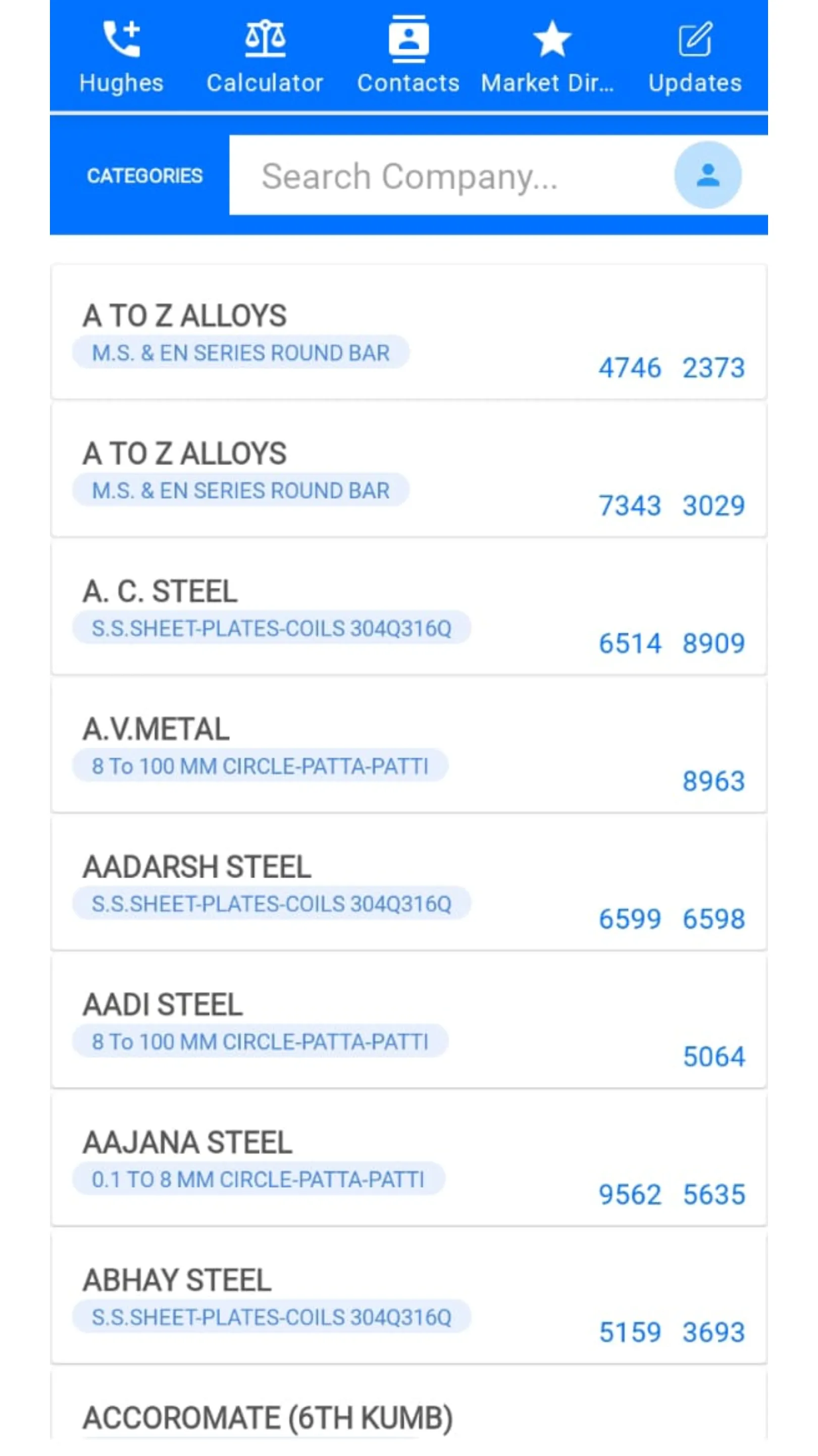 C4 - Tata Metal Hughes Dialer | Indus Appstore | Screenshot