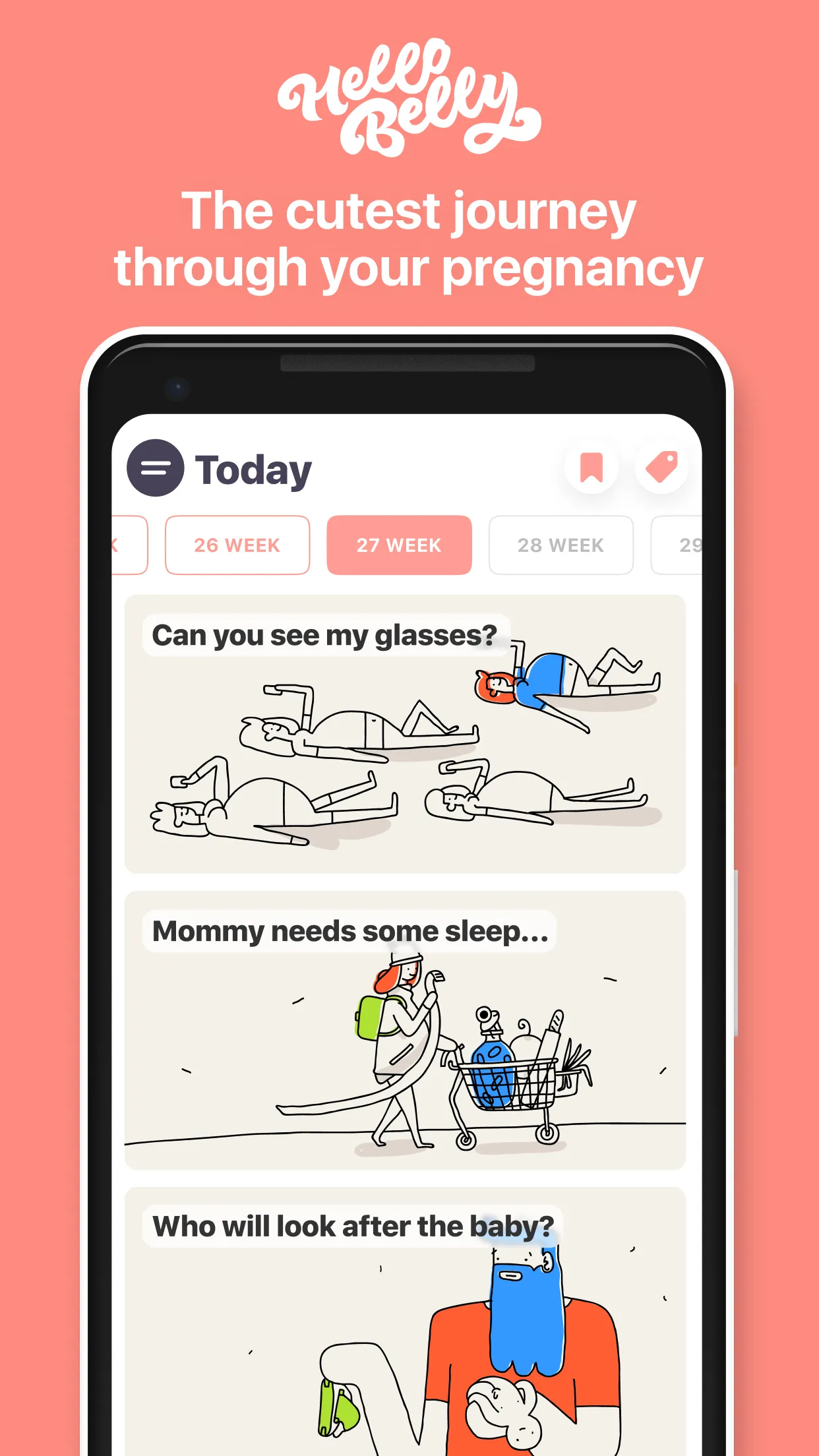 Hello Belly: Pregnancy Tracker | Indus Appstore | Screenshot