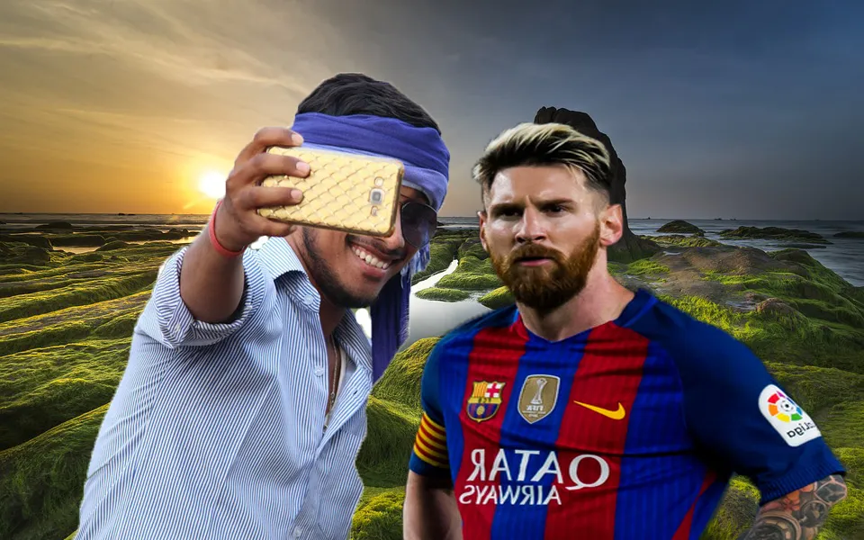 Selfie With Lionel Messi | Indus Appstore | Screenshot