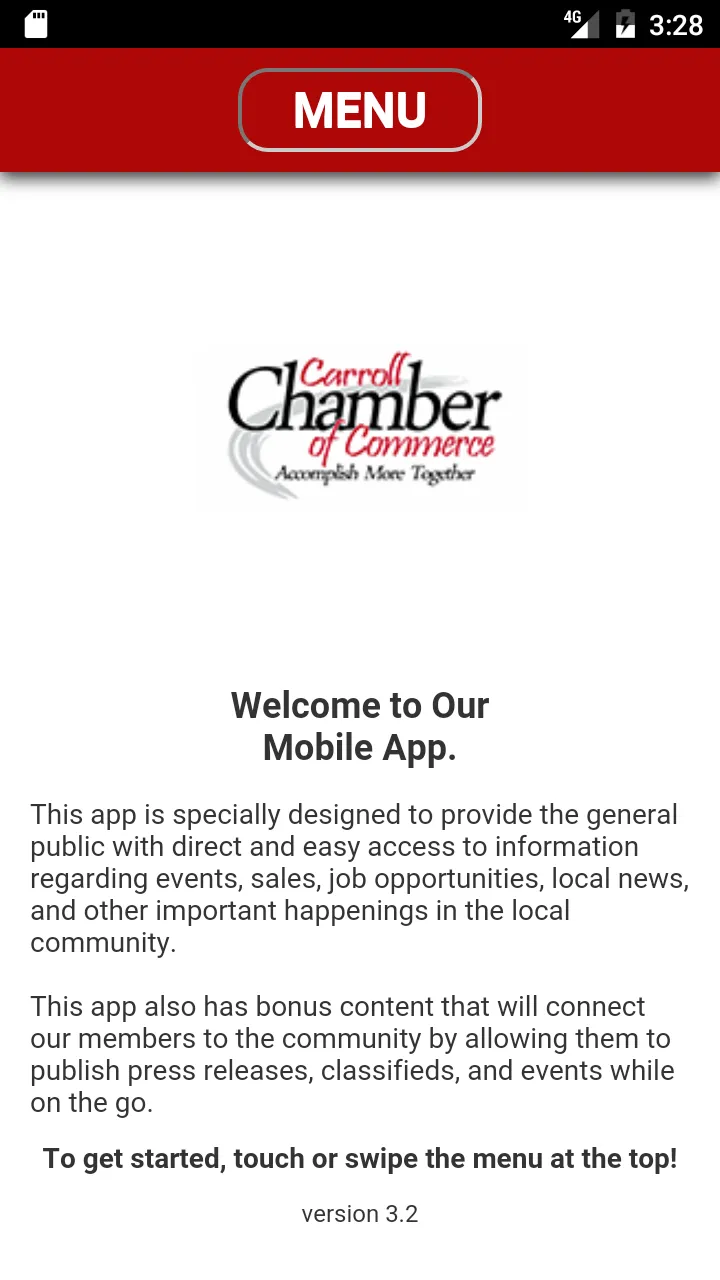 Carroll Chamber of Commerce | Indus Appstore | Screenshot