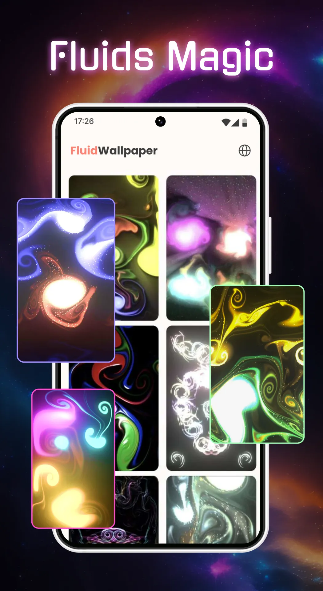 Magic Fluids 4K Live Wallpaper | Indus Appstore | Screenshot