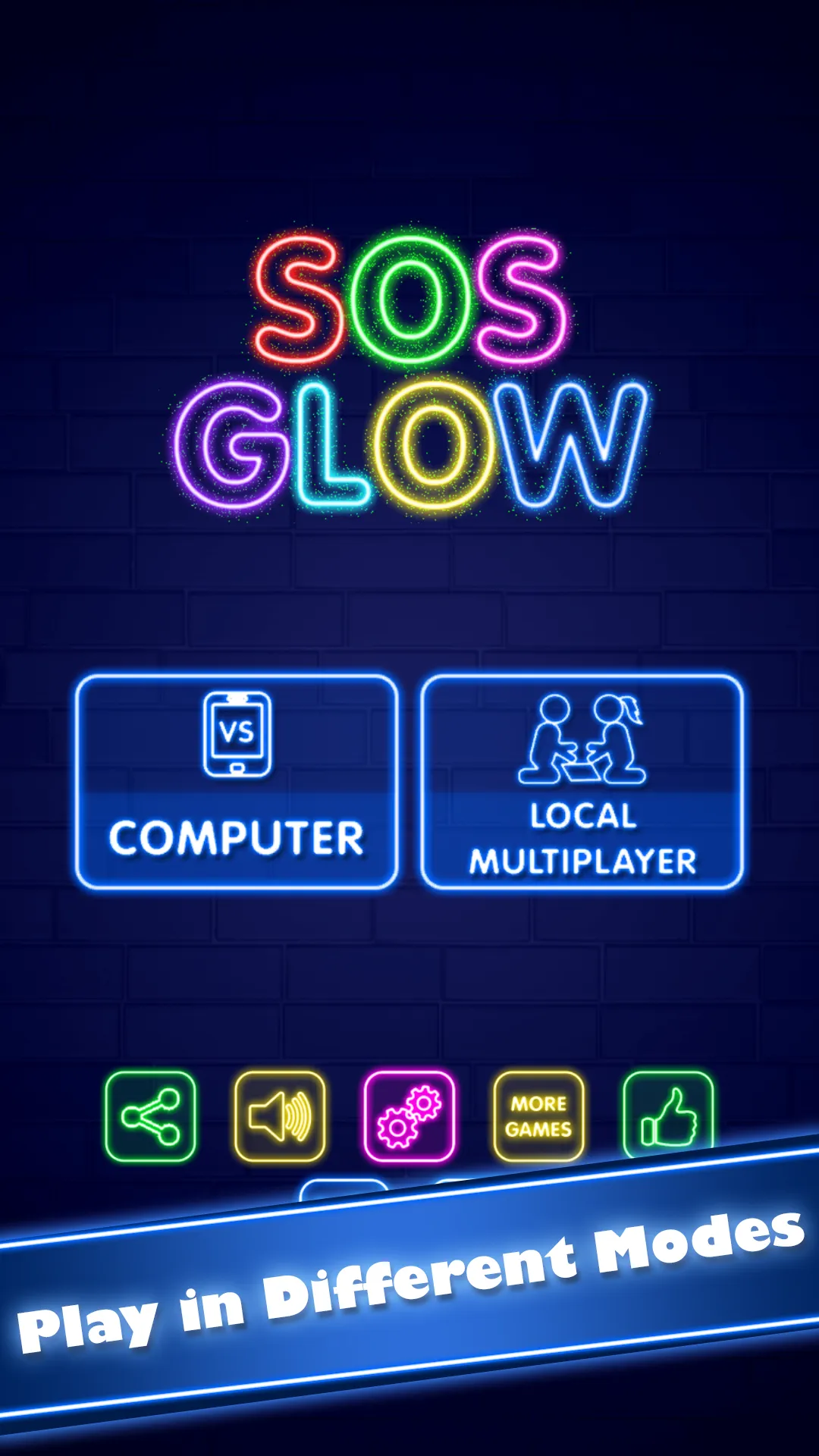 SOS Glow: Offline Multiplayer  | Indus Appstore | Screenshot