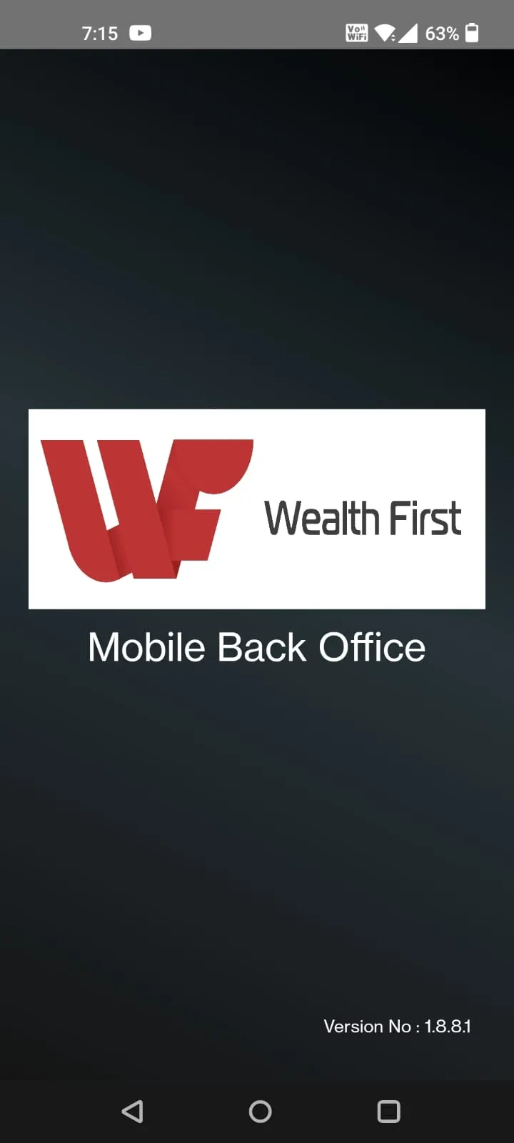 WF Backoffice | Indus Appstore | Screenshot