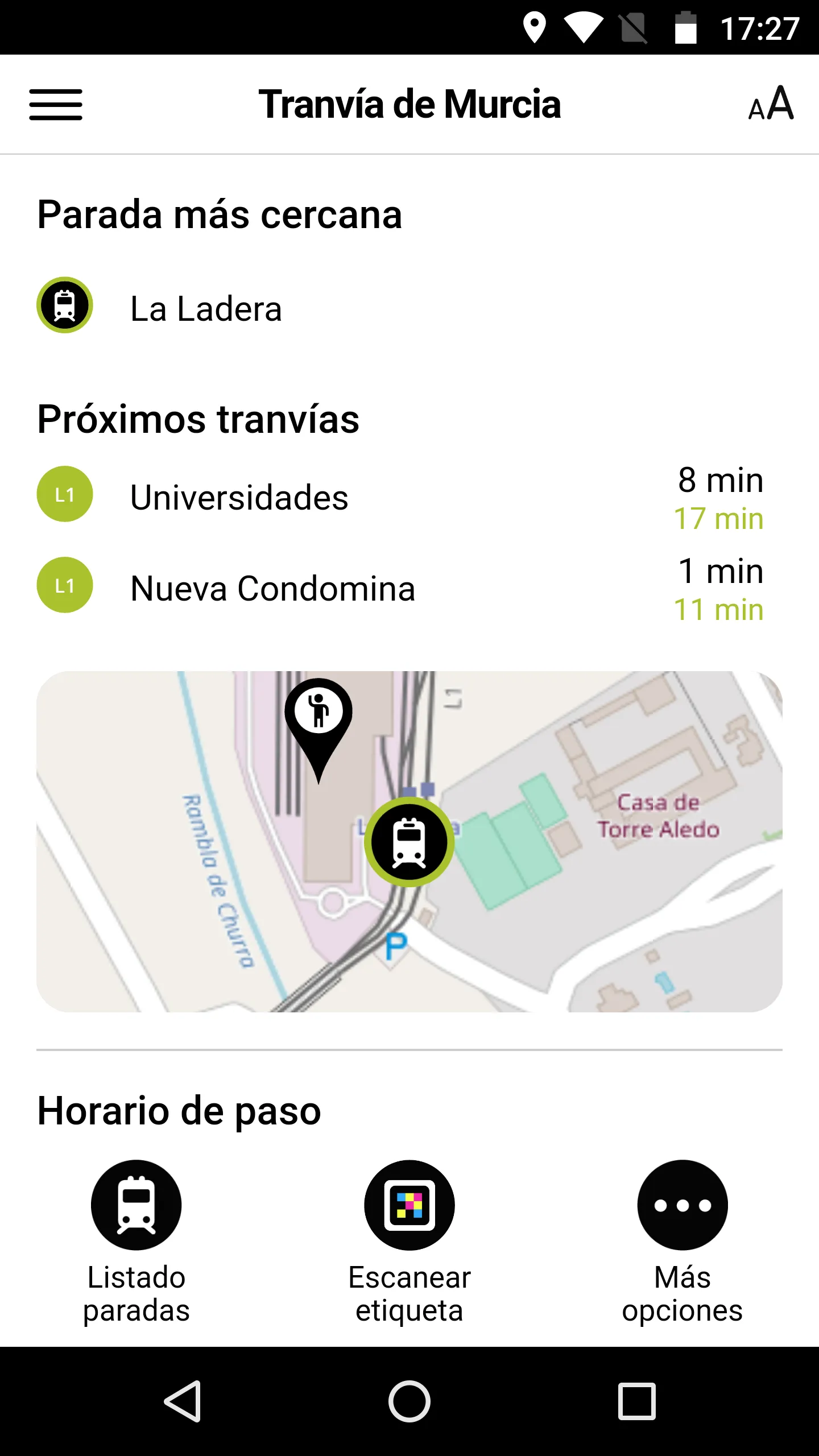 Tranvía de Murcia APP Oficial | Indus Appstore | Screenshot