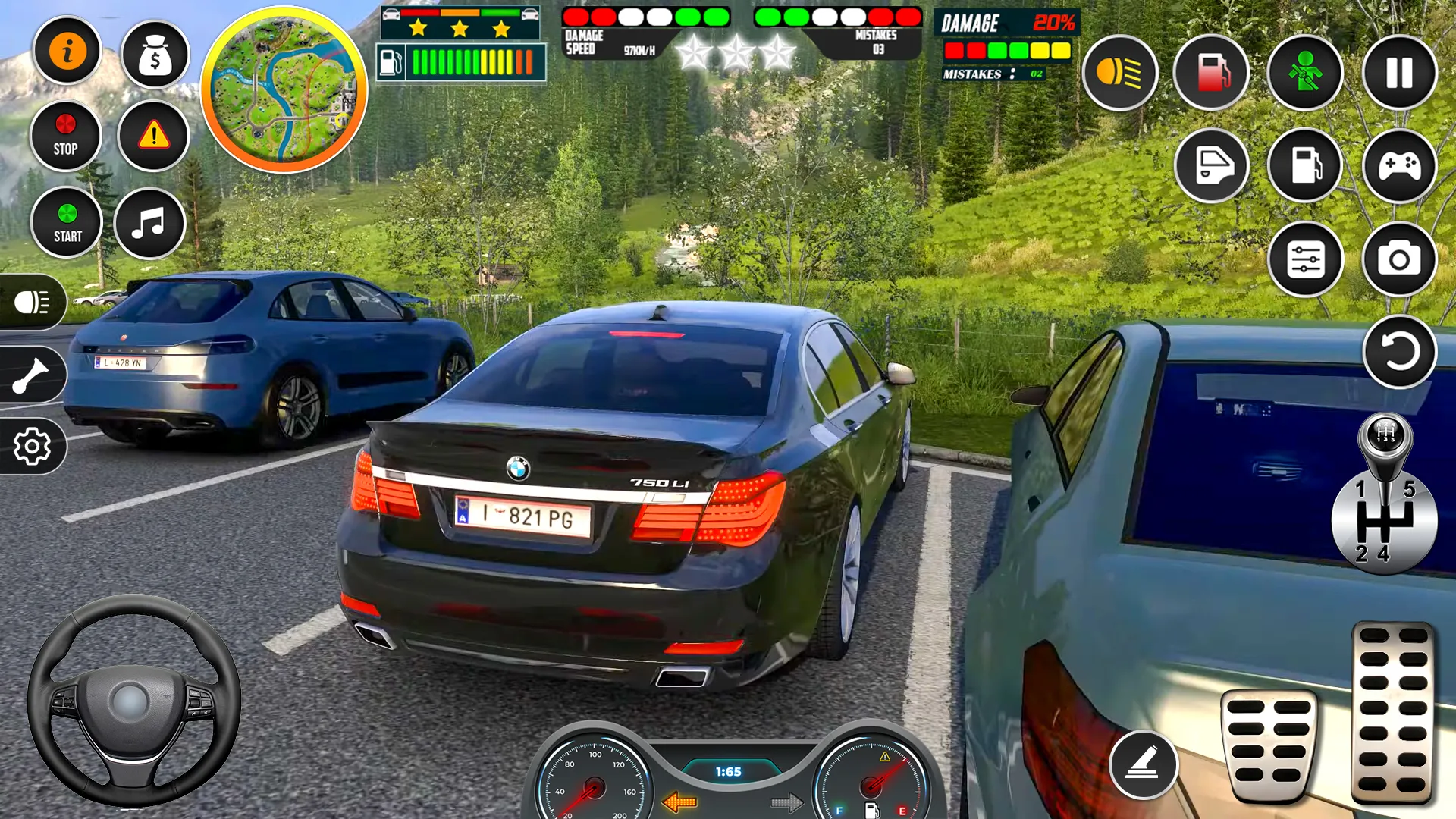 Classic Car Drive Parking Game | Indus Appstore | Screenshot