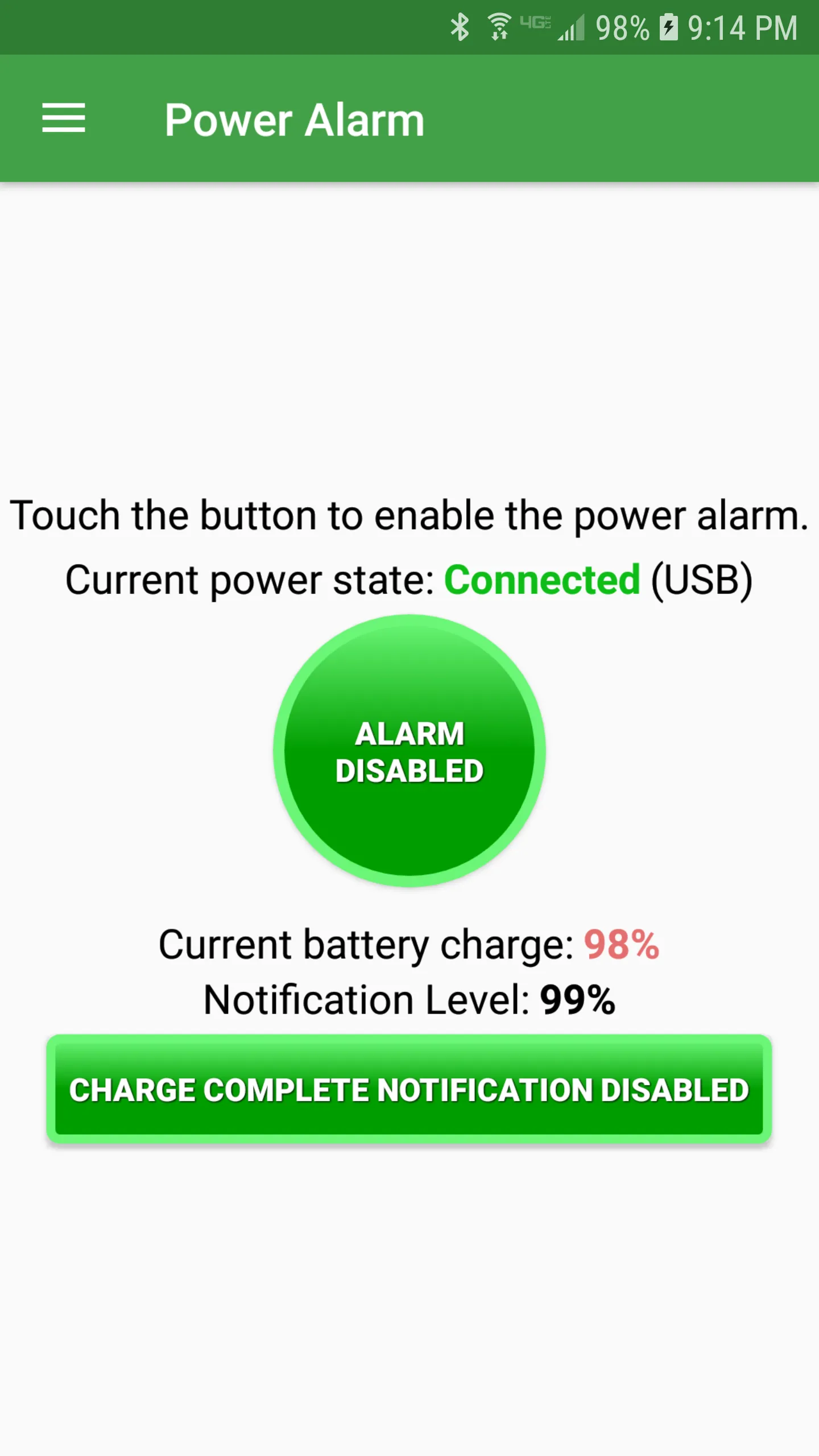 Power Alarm | Indus Appstore | Screenshot