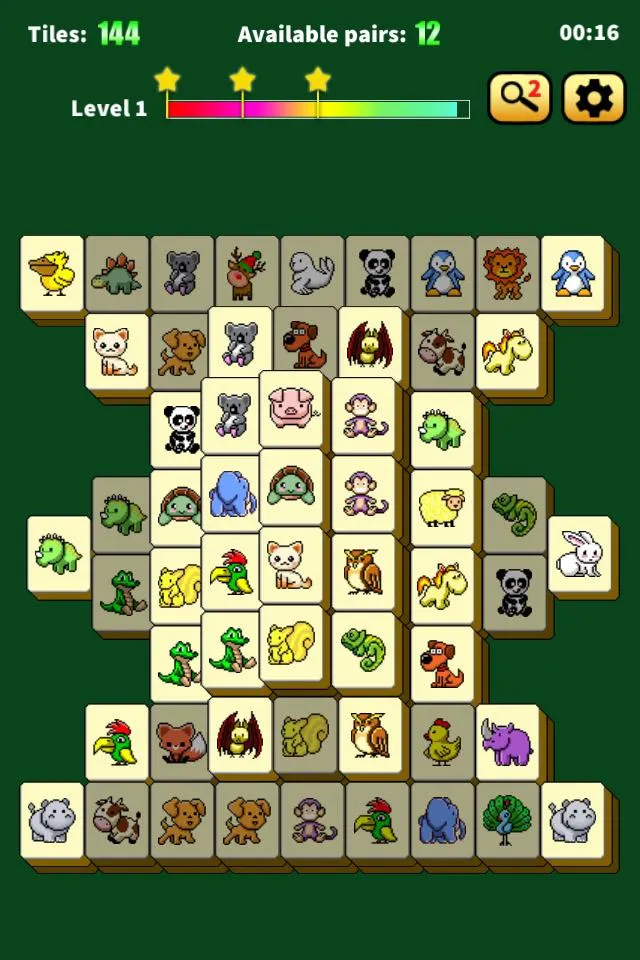 Mahjong Solitaire Animal 2 | Indus Appstore | Screenshot