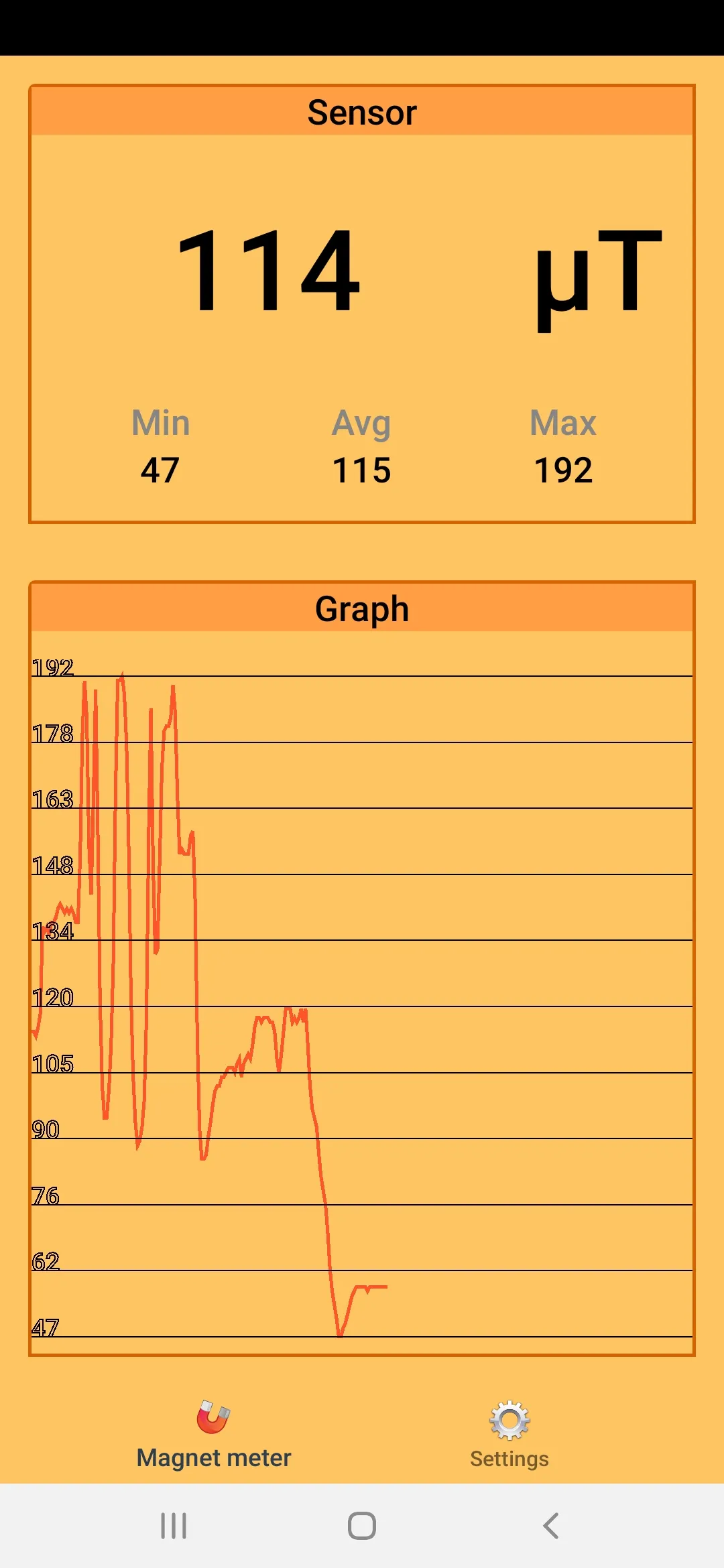 Magnetometer | Indus Appstore | Screenshot