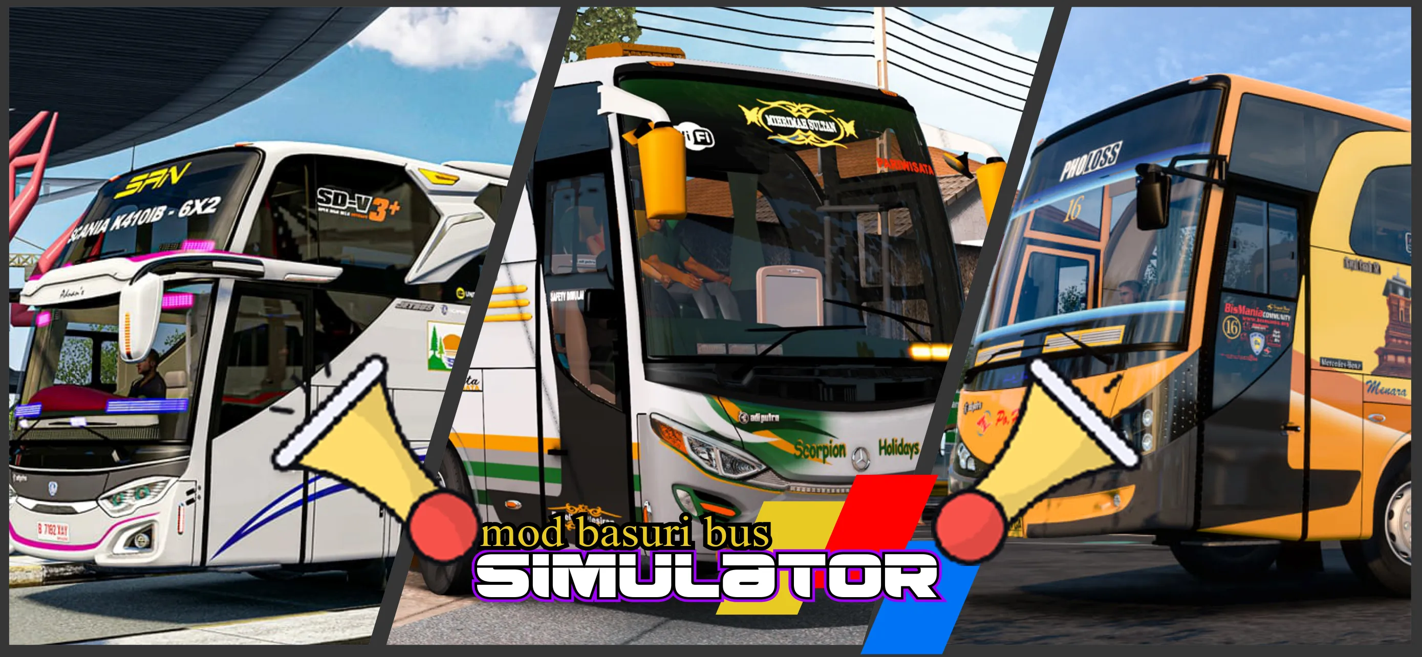 Mod Basuri Bus Simulator | Indus Appstore | Screenshot