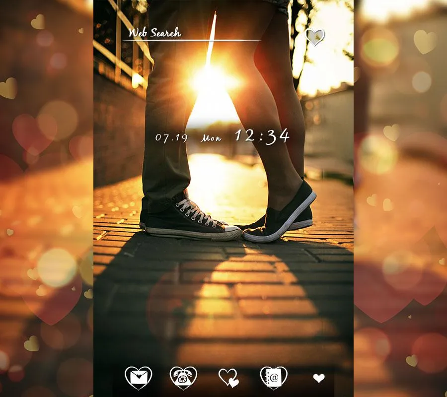 Setting Sun Theme +HOME | Indus Appstore | Screenshot