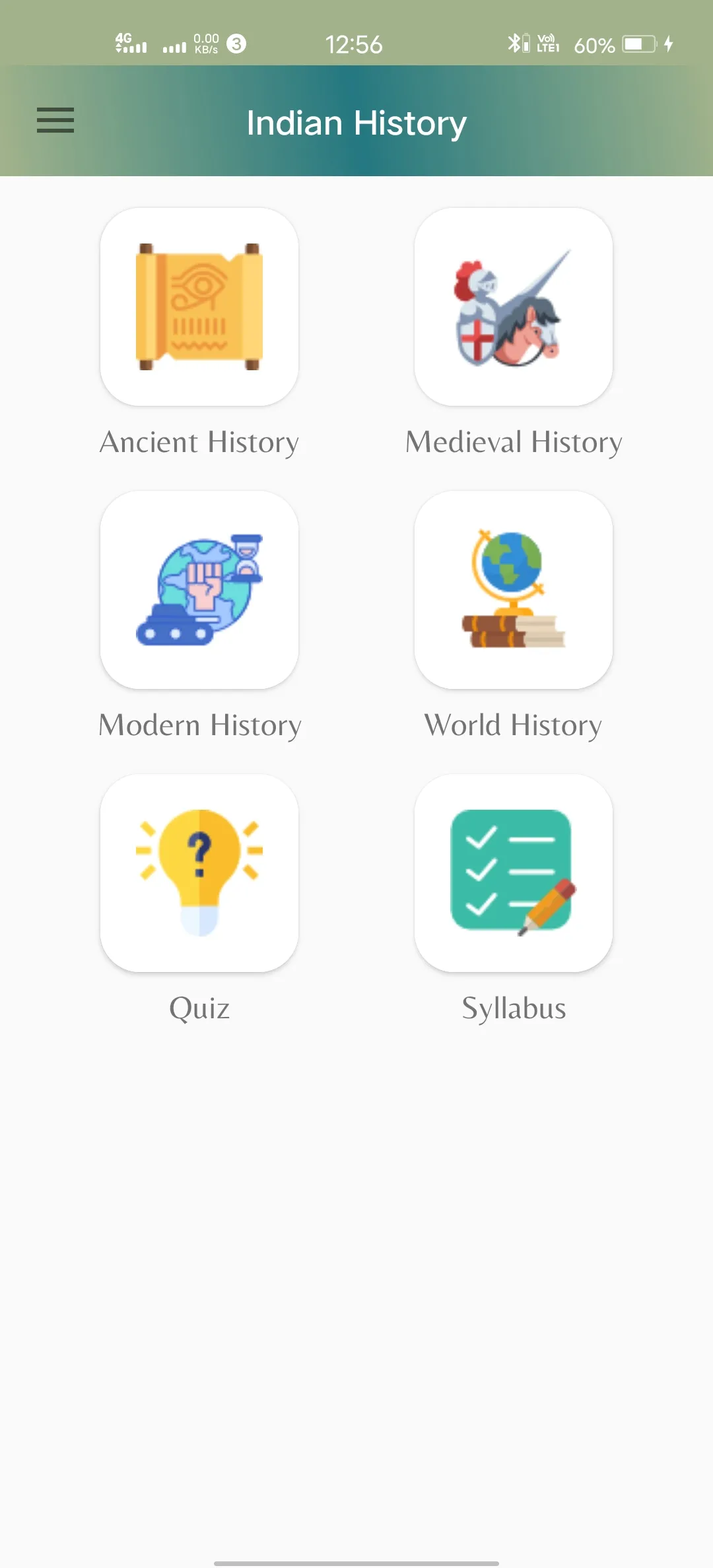 Indian History | Indus Appstore | Screenshot