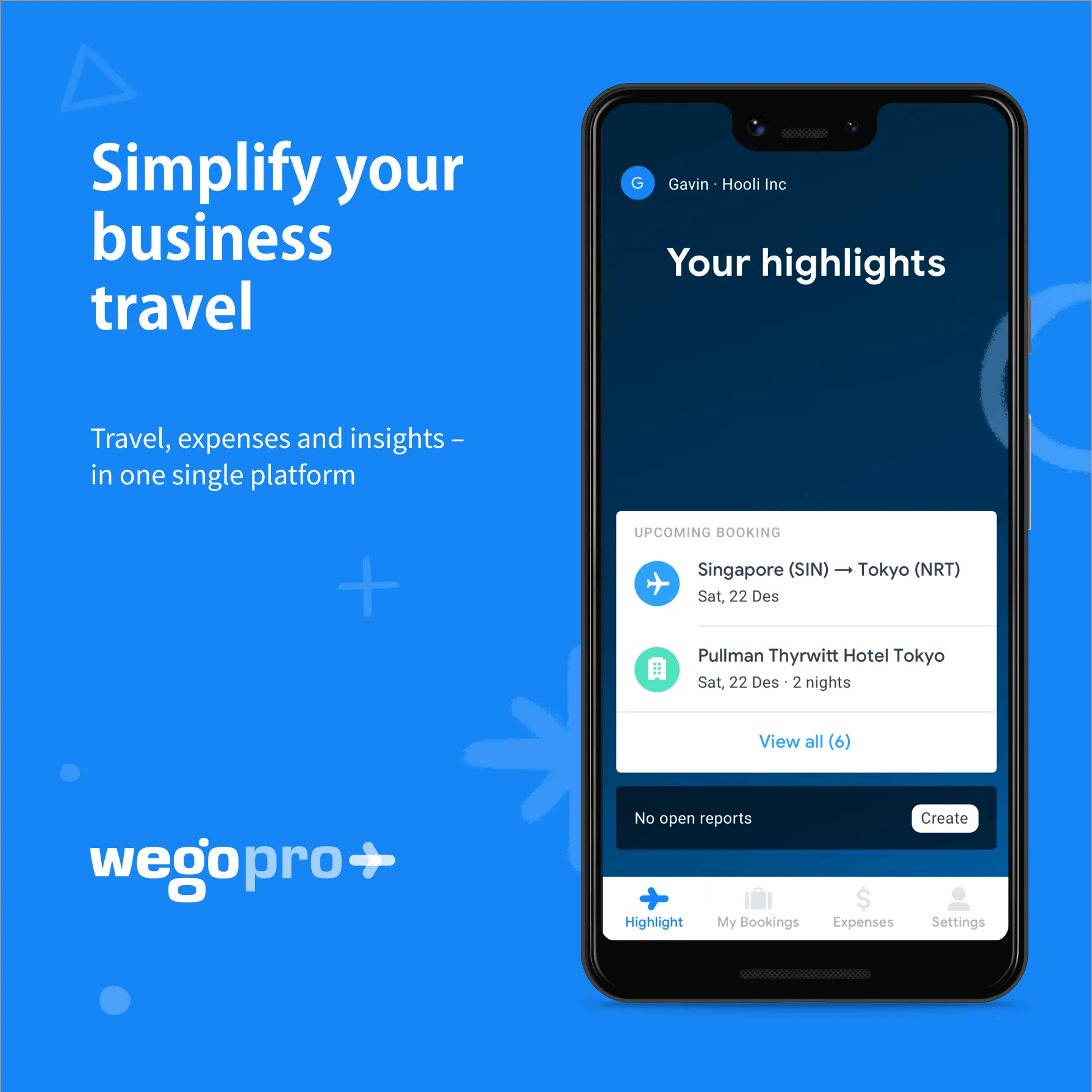 WegoPro - travel & expenses | Indus Appstore | Screenshot