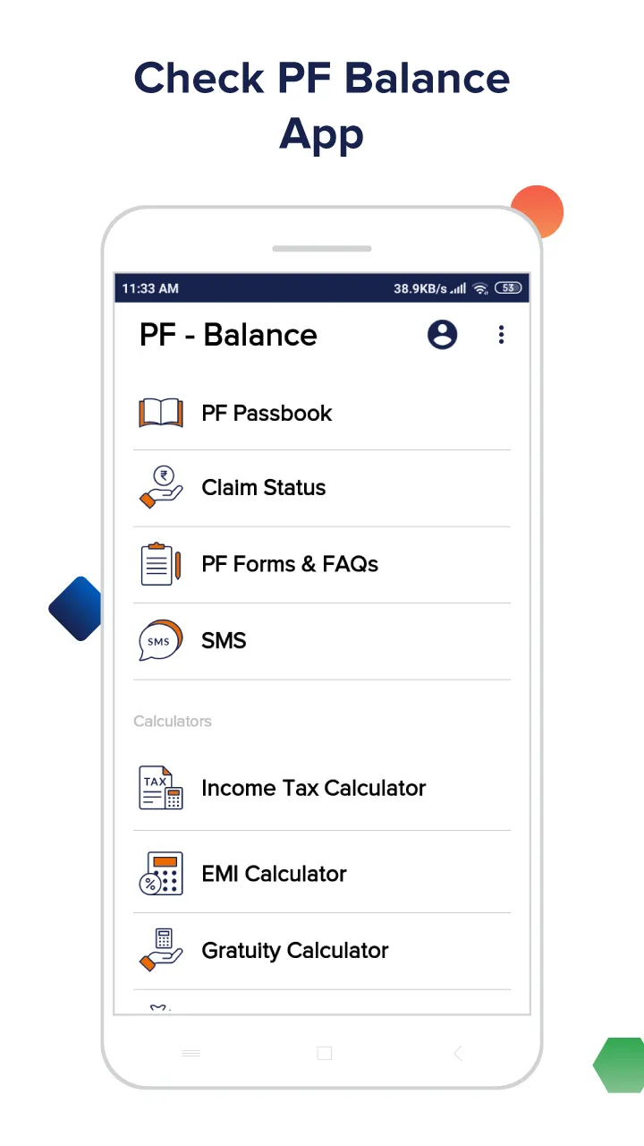 CheckMyPF Balance | Indus Appstore | Screenshot