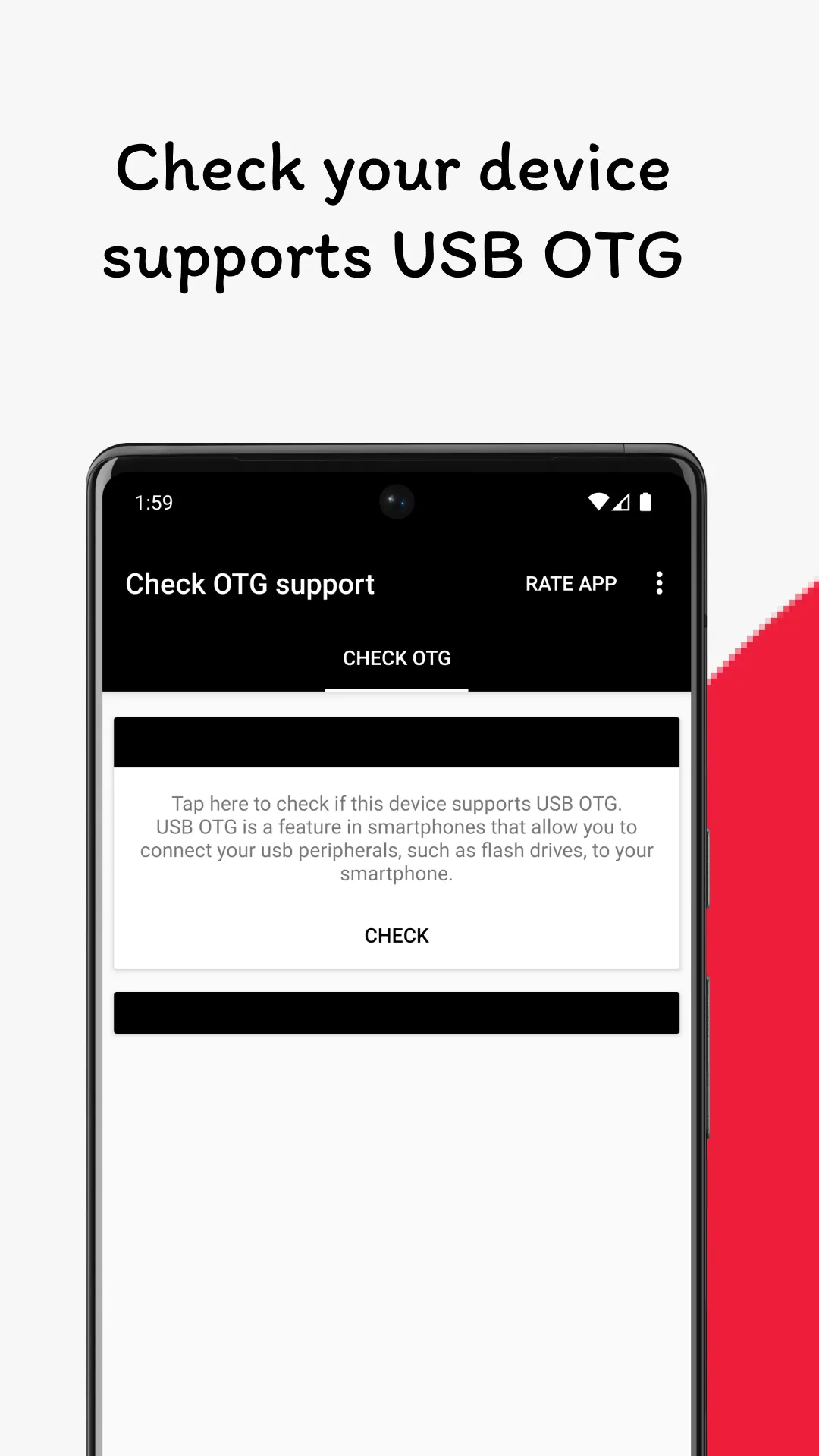 Check OTG Support | Indus Appstore | Screenshot