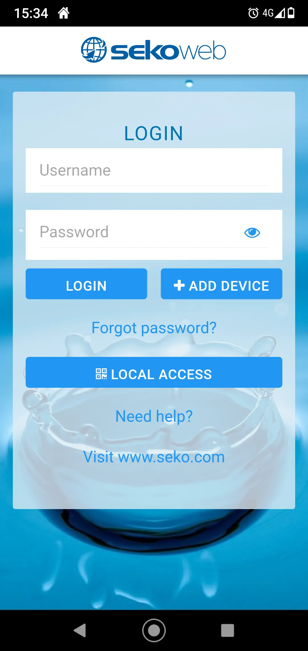 SekoWeb: SEKO devices manager | Indus Appstore | Screenshot