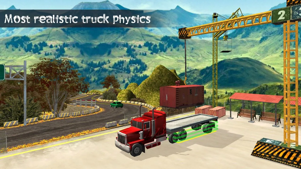 Truck Driving Uphill Simulator | Indus Appstore | Screenshot