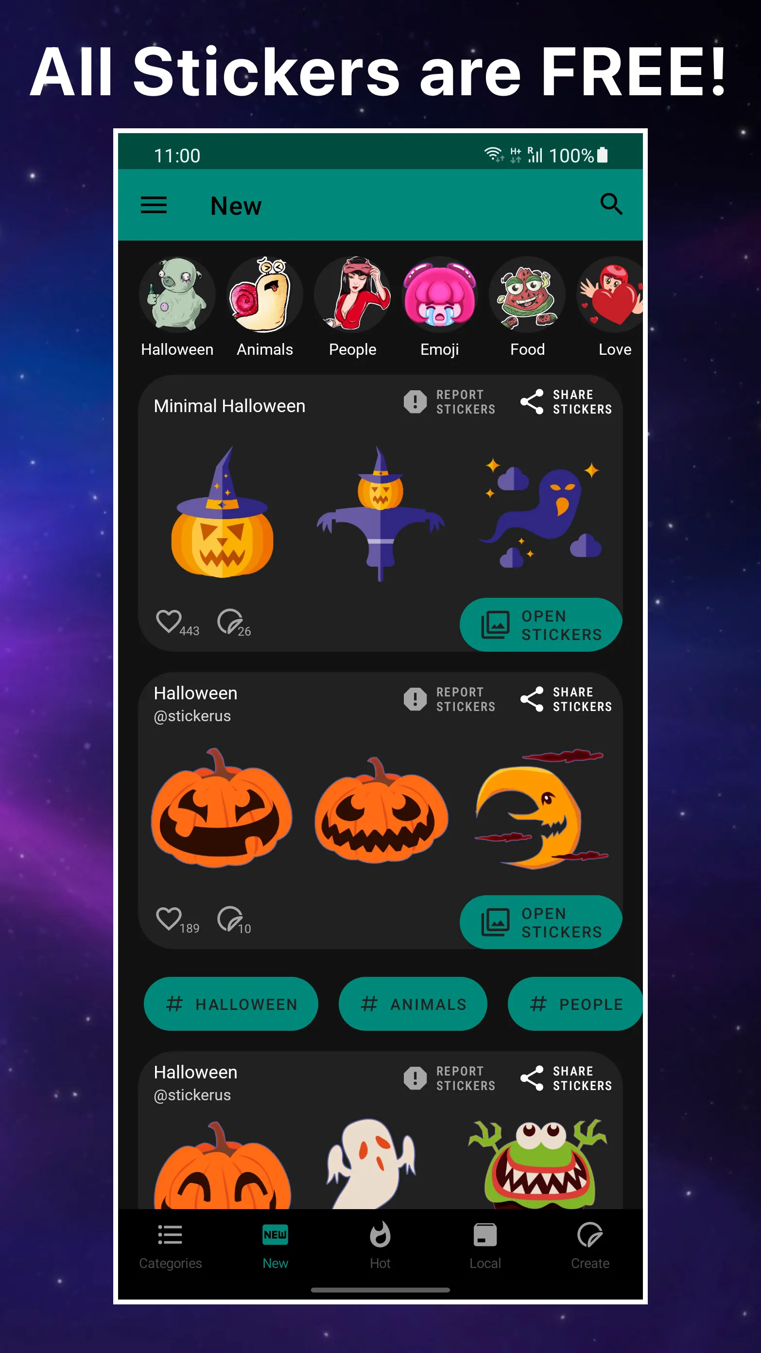 StickerPacks & editor | Indus Appstore | Screenshot