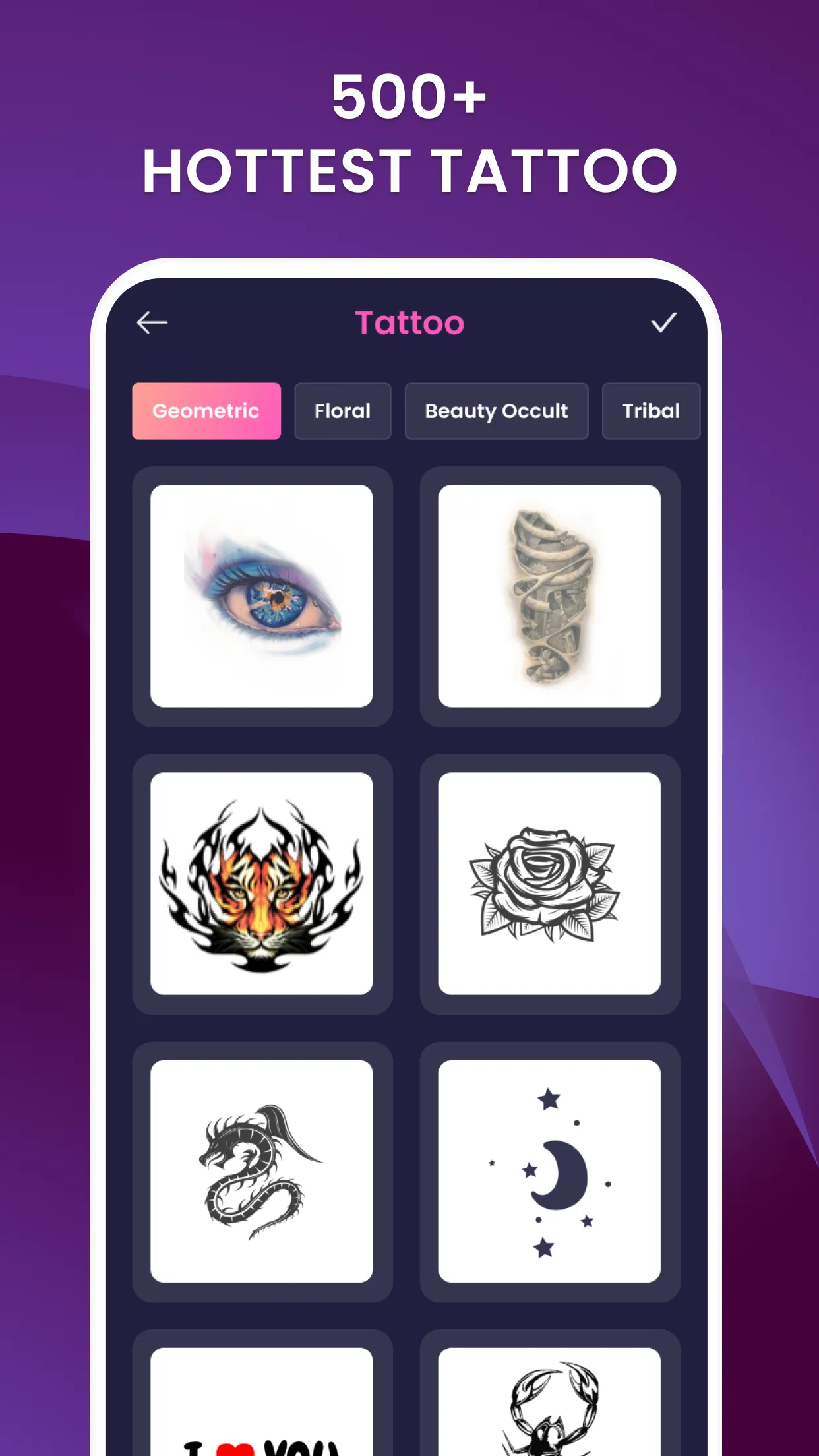 Tattoo On Photo, Create Tattoo | Indus Appstore | Screenshot