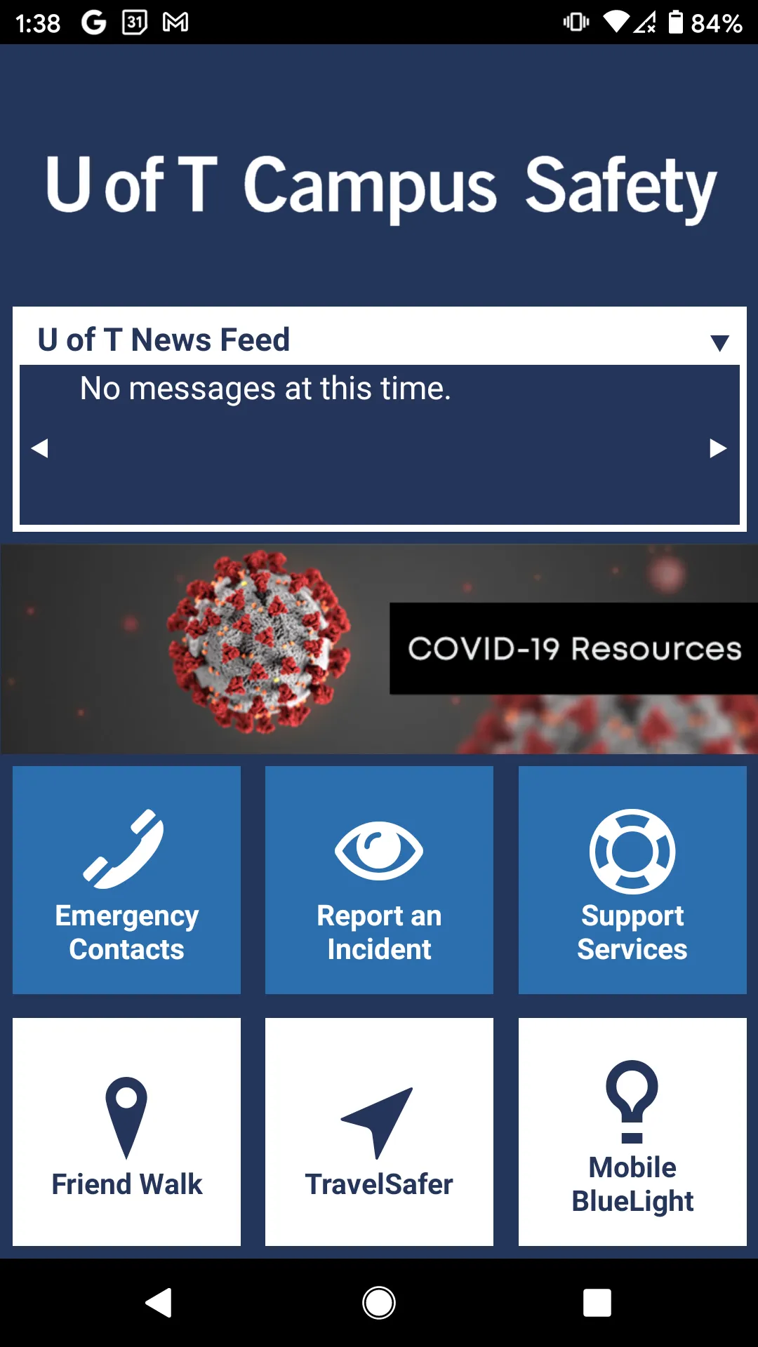 U of T Campus Safety | Indus Appstore | Screenshot