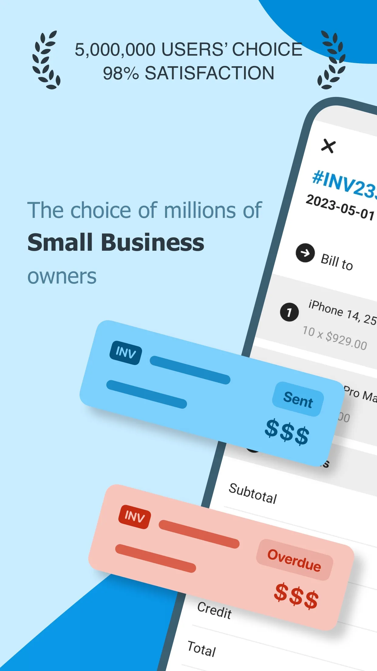 Invoice Maker - Tiny Invoice | Indus Appstore | Screenshot