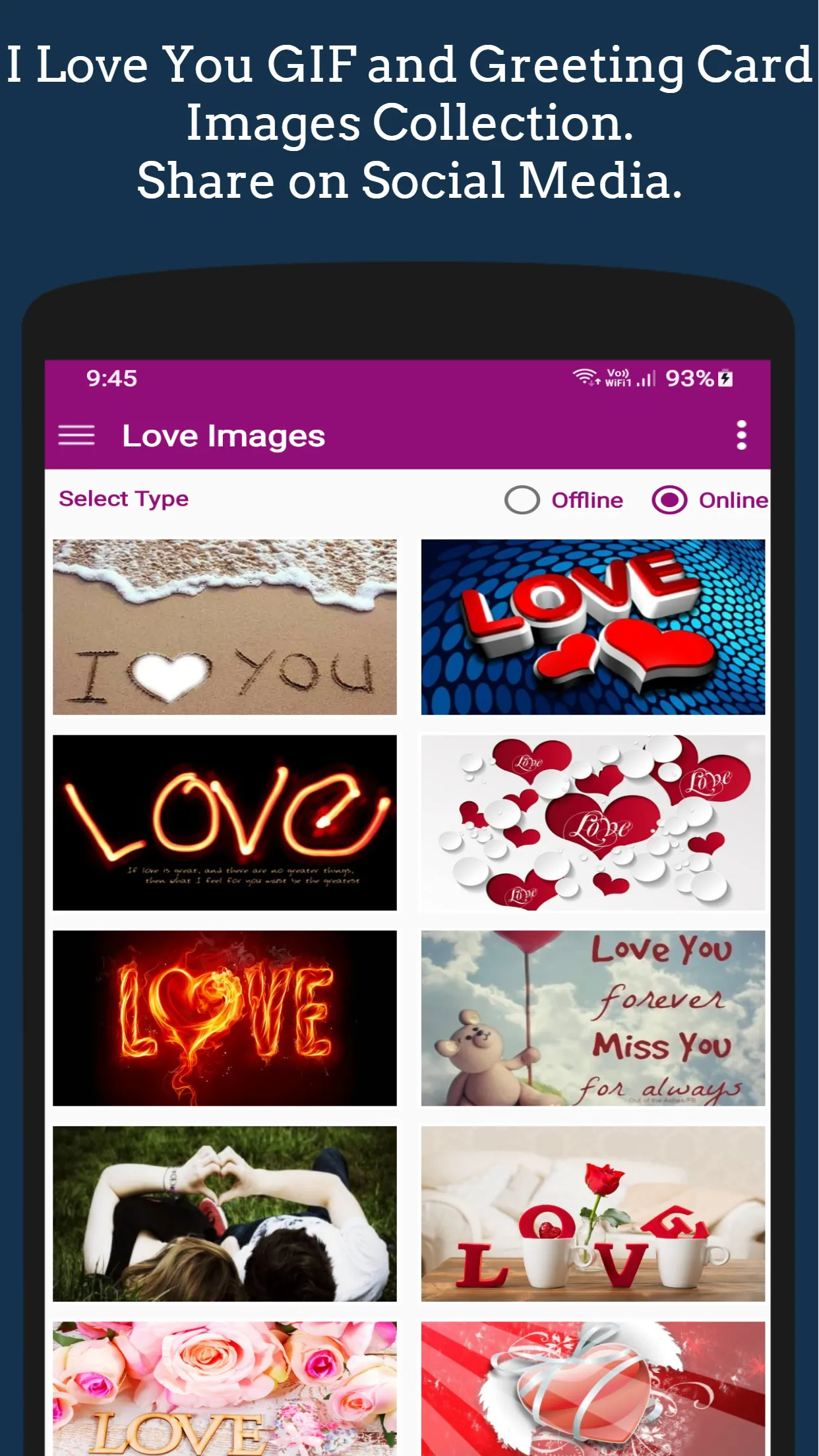 Love 3D GIF Images Collection. | Indus Appstore | Screenshot