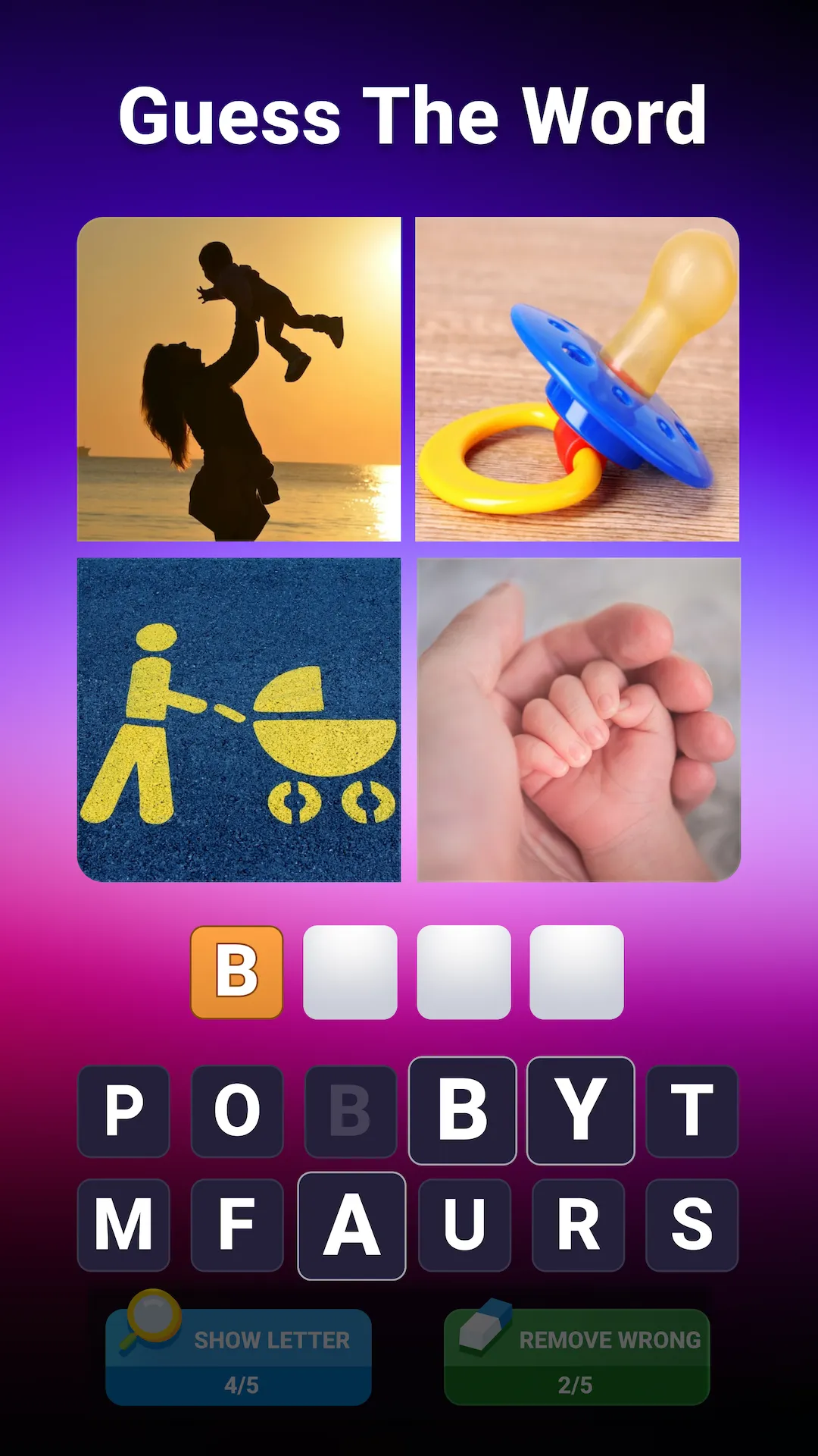 4 Pics: Guess the Word. Logic | Indus Appstore | Screenshot