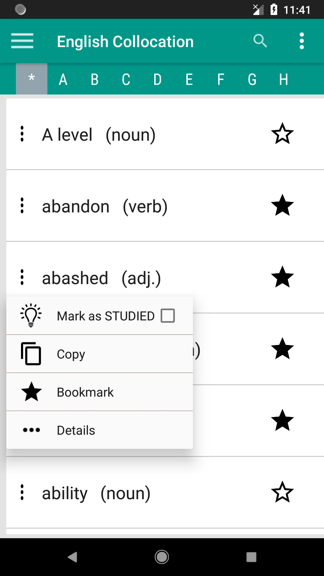 IELTS Collocations - meaning | Indus Appstore | Screenshot