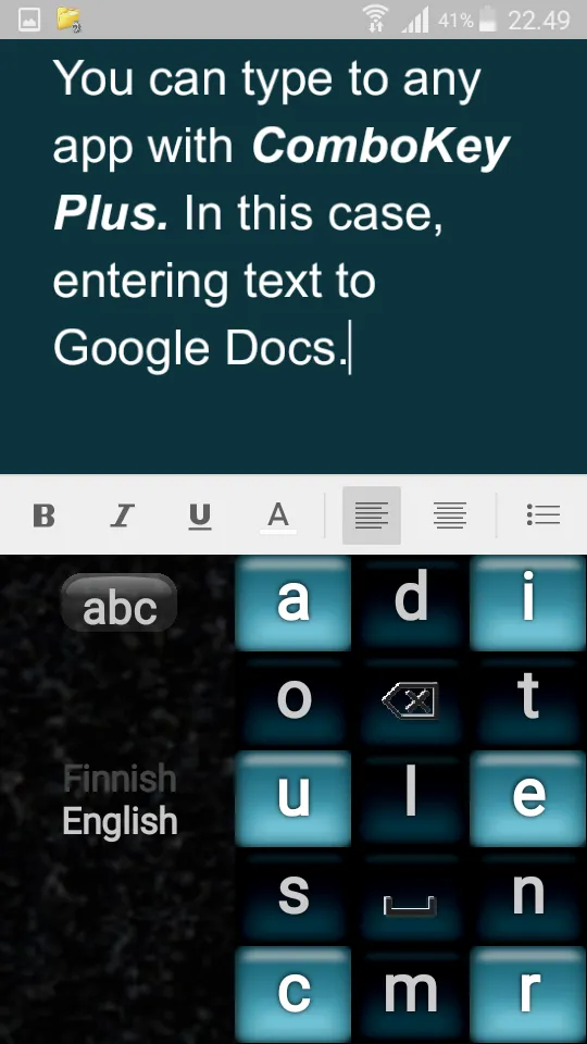 ComboKey Plus - Keyboard | Indus Appstore | Screenshot