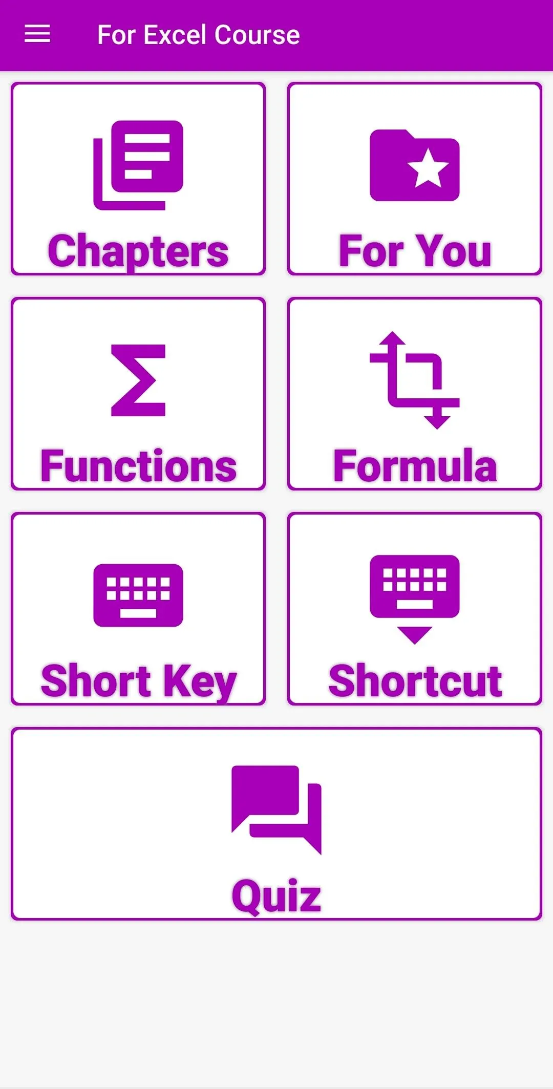 For Excel Course Offline | Indus Appstore | Screenshot