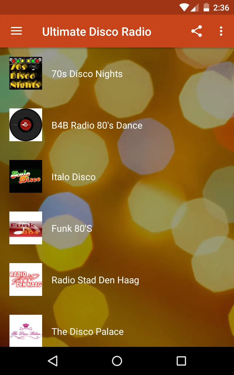 Ultimate Disco Radio - The Vib | Indus Appstore | Screenshot