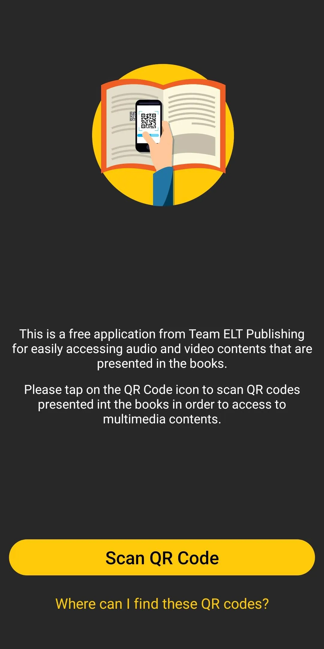 TEAM elt QR Code Reader | Indus Appstore | Screenshot