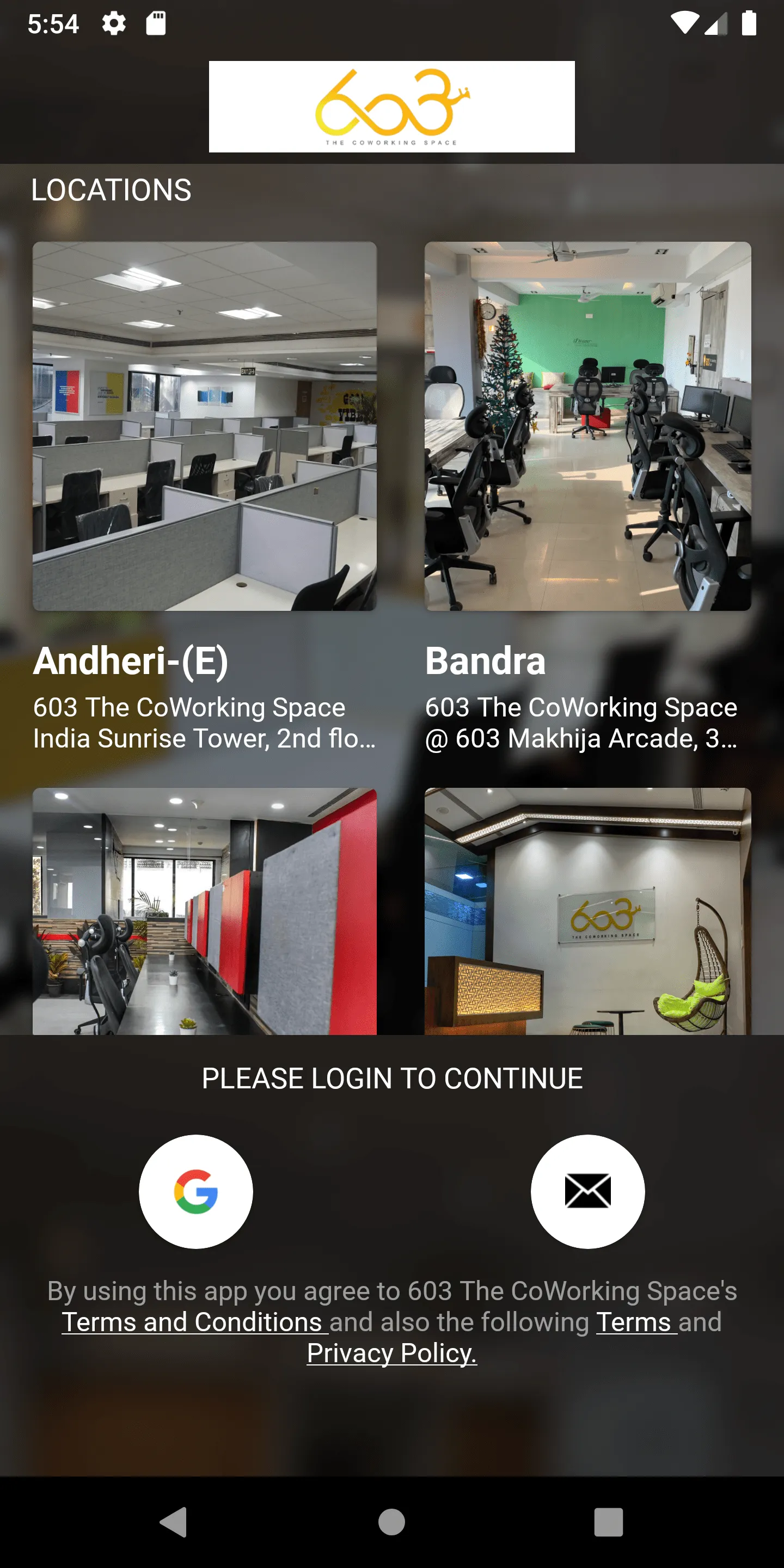 603 The Coworking Space | Indus Appstore | Screenshot