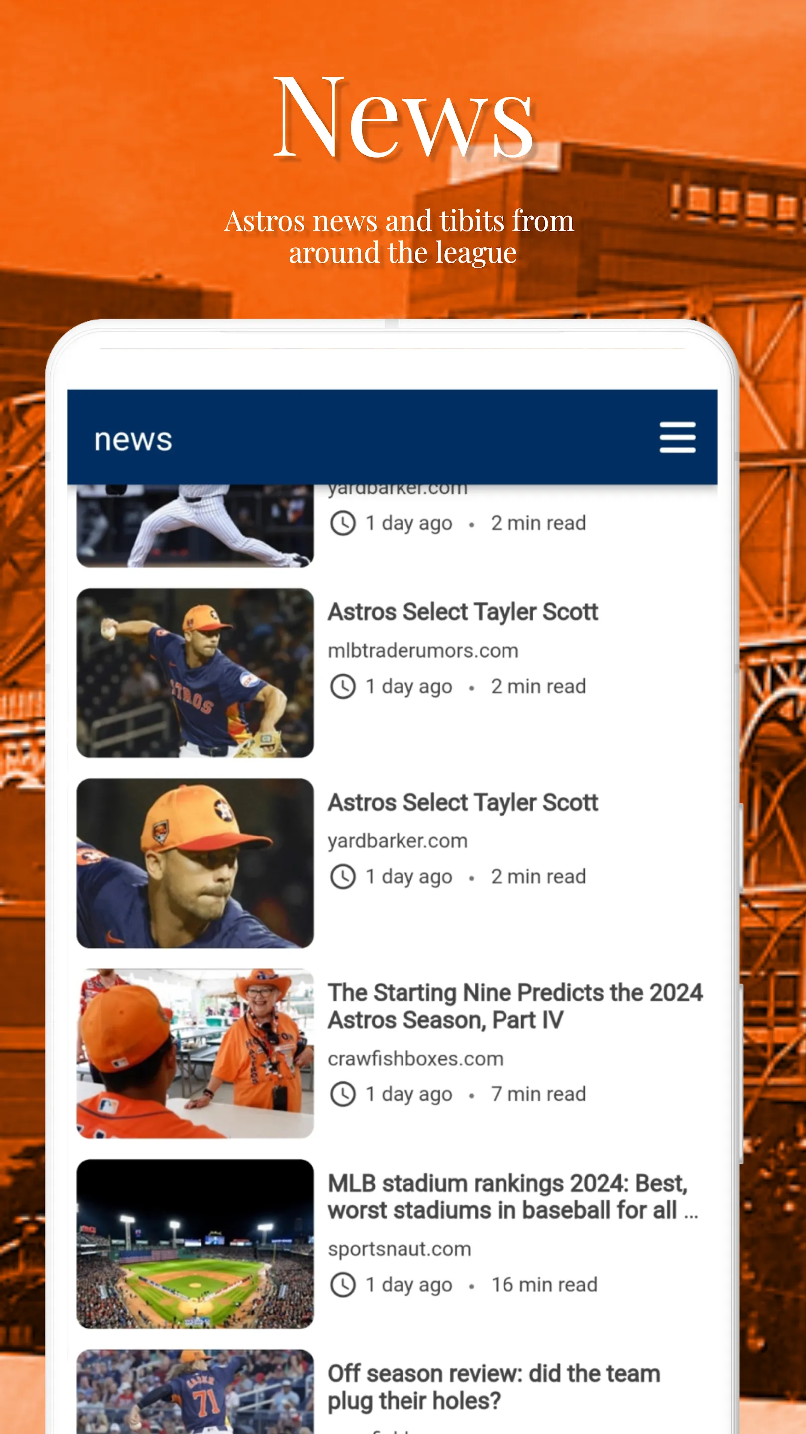 Houston Baseball | Indus Appstore | Screenshot