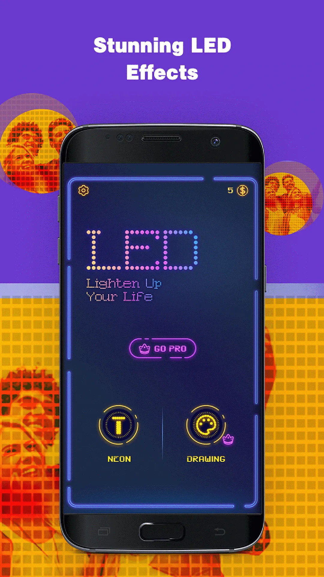 LED Board: Scrolling Texts | Indus Appstore | Screenshot