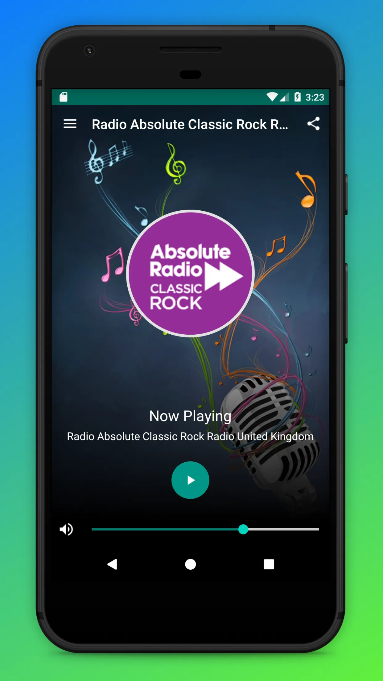 Absolute Classic Rock Radio | Indus Appstore | Screenshot