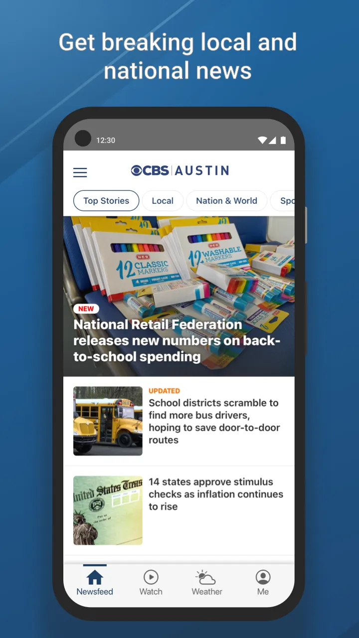 CBS Austin News | Indus Appstore | Screenshot