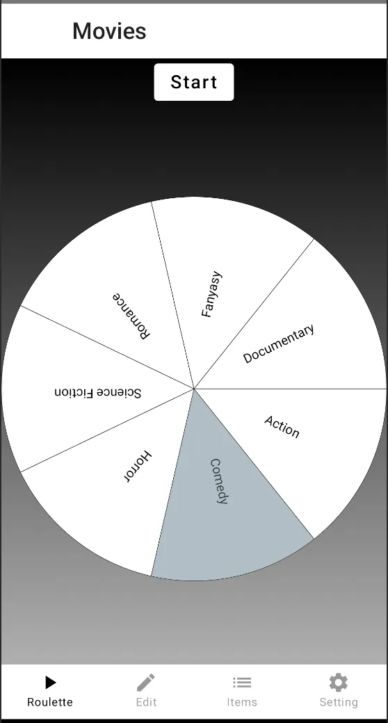 Roulette Creator | Indus Appstore | Screenshot