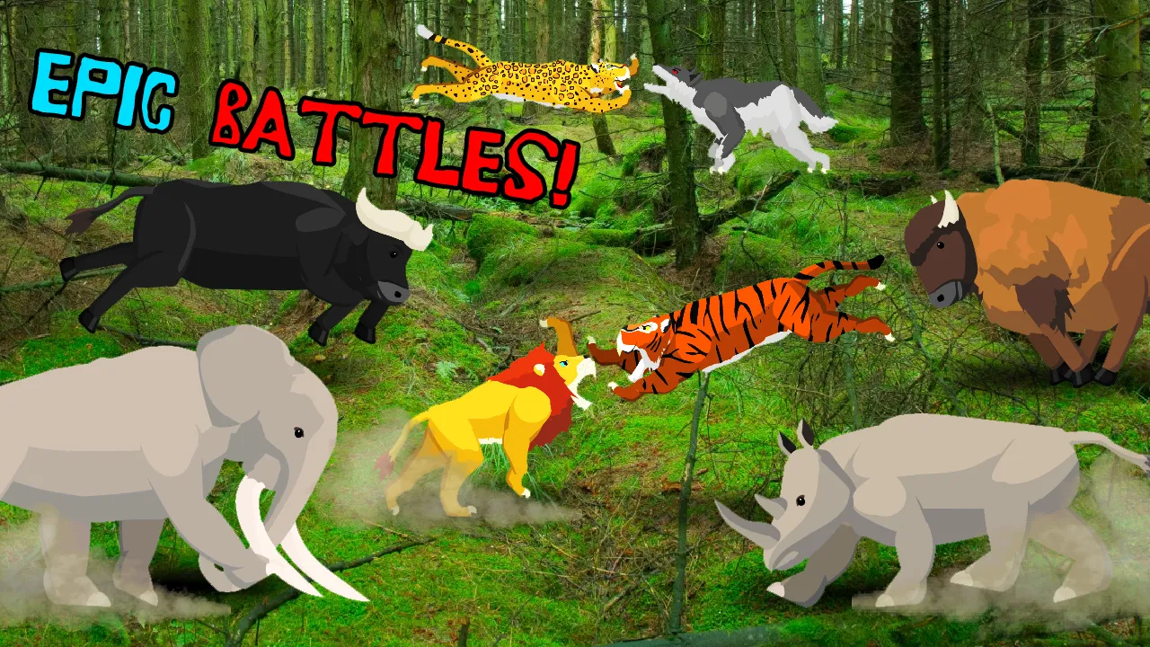 Wild Animals Fight Apex Beasts | Indus Appstore | Screenshot