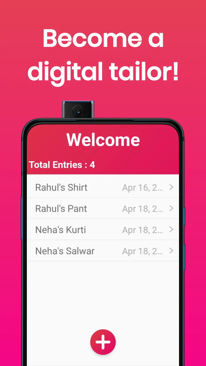 Tailor Diary | Indus Appstore | Screenshot