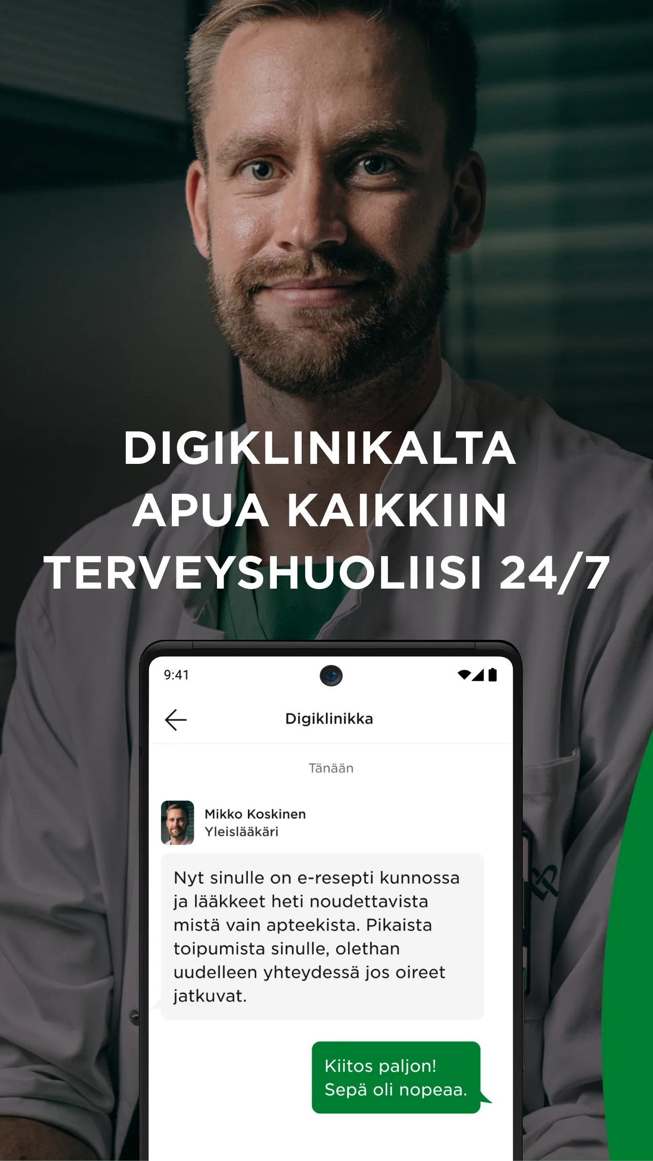 OmaMehiläinen | Indus Appstore | Screenshot