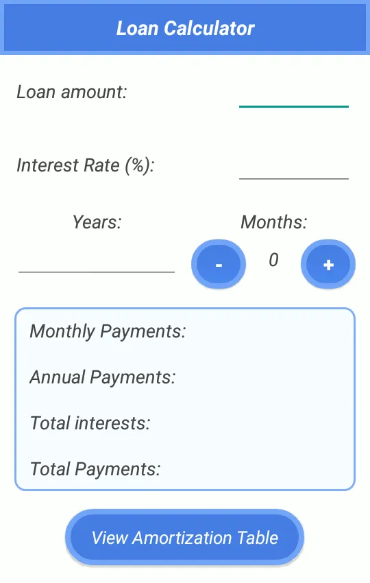 Loan Calculator | Indus Appstore | Screenshot