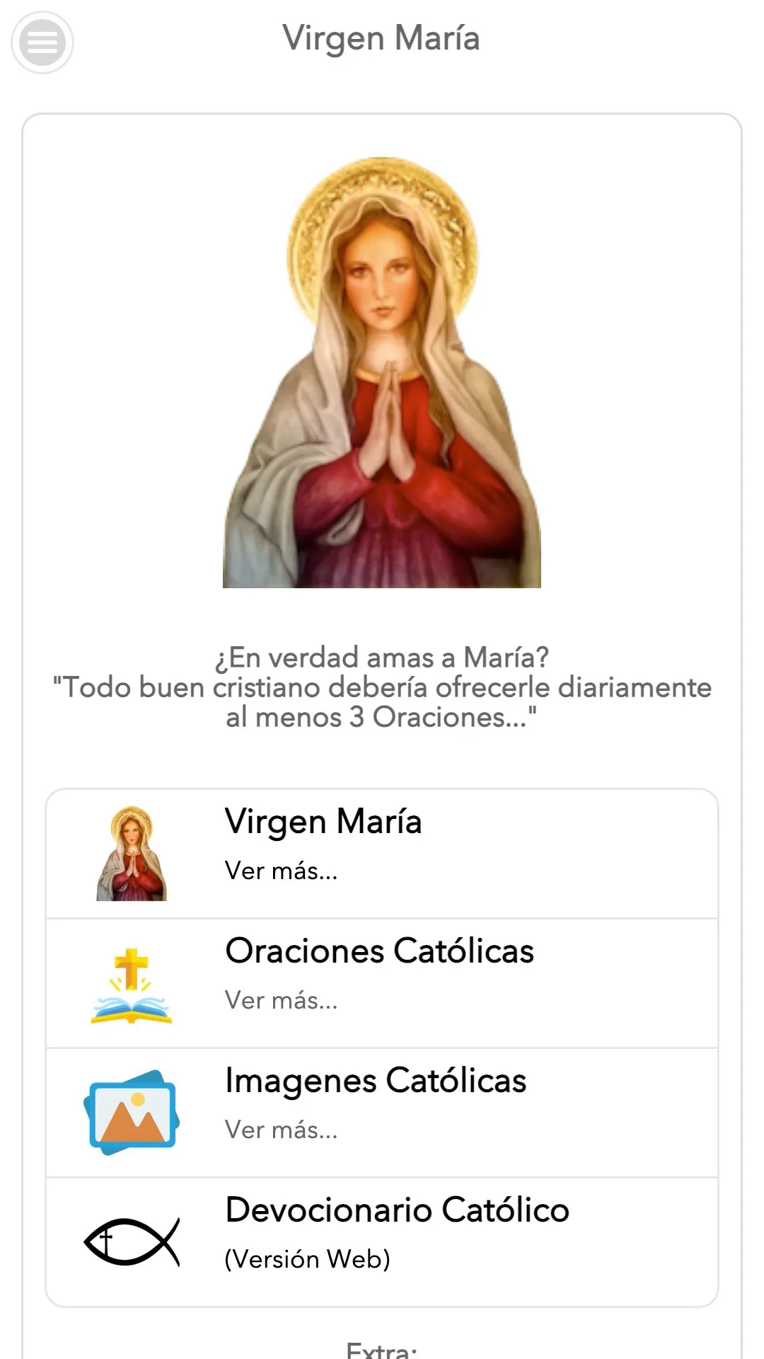 Virgen Maria | Indus Appstore | Screenshot