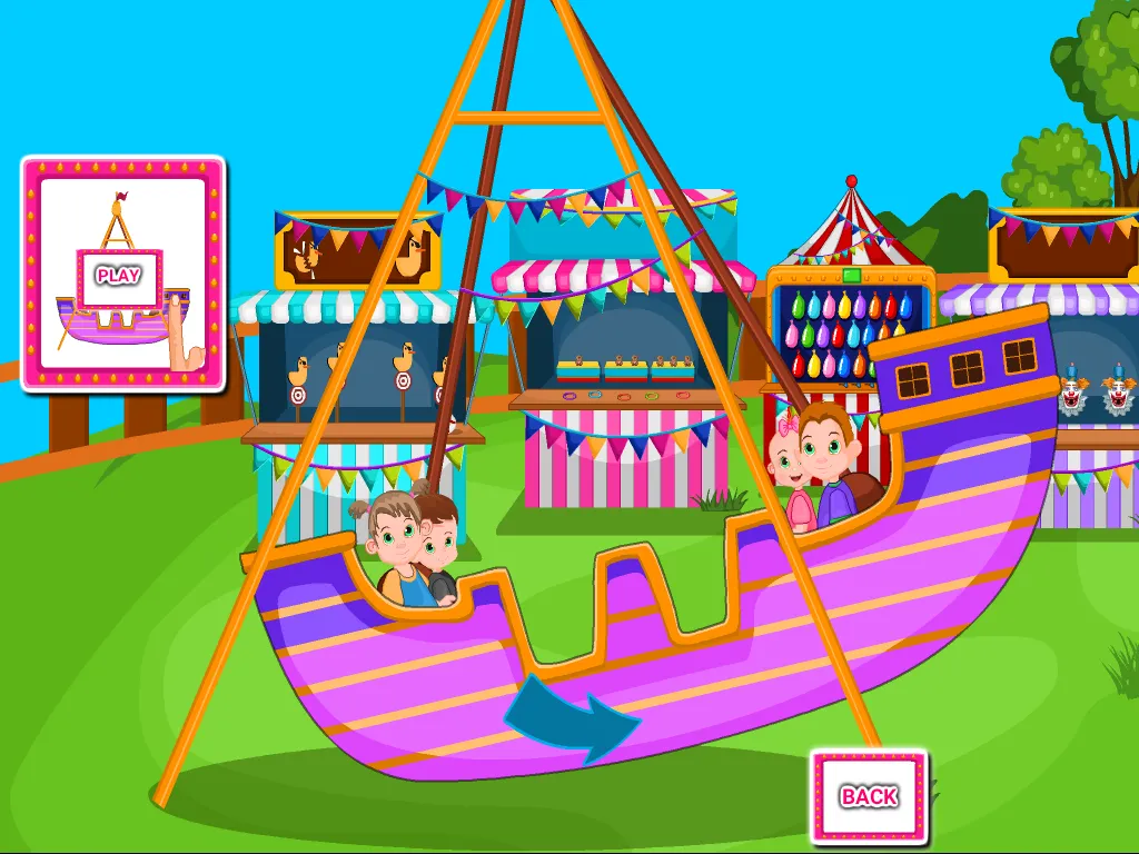 Emily at the Amusement Park | Indus Appstore | Screenshot