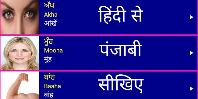 Learn Punjabi From Hindi | Indus Appstore | Screenshot