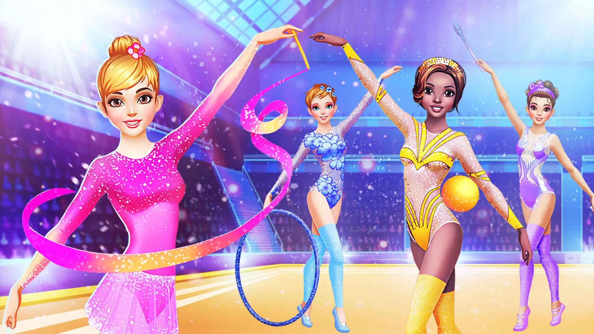 Gymnastics Girls Dress Up Game | Indus Appstore | Screenshot