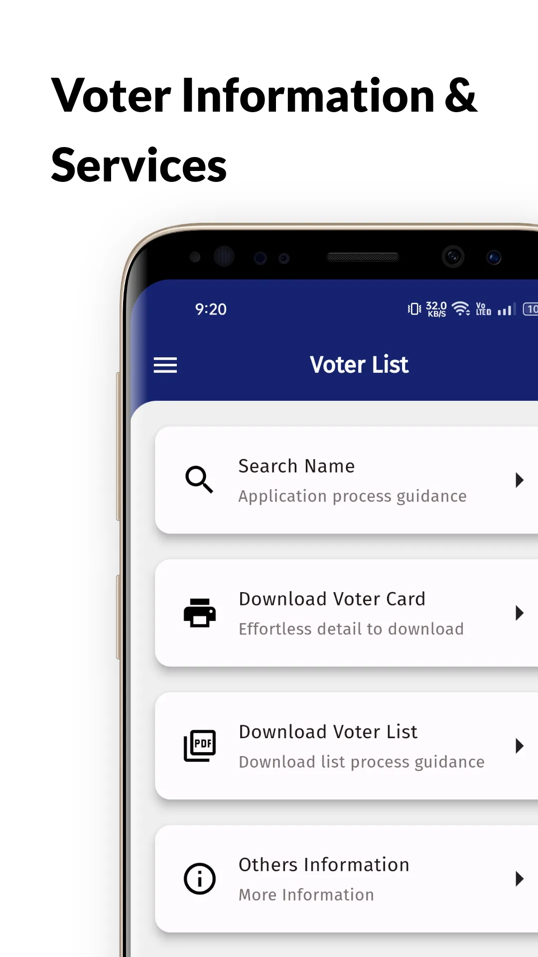 Voter List 2024 :Voter id card | Indus Appstore | Screenshot