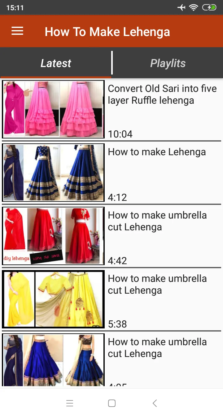 Lehenga Cutting & Stitching | Indus Appstore | Screenshot