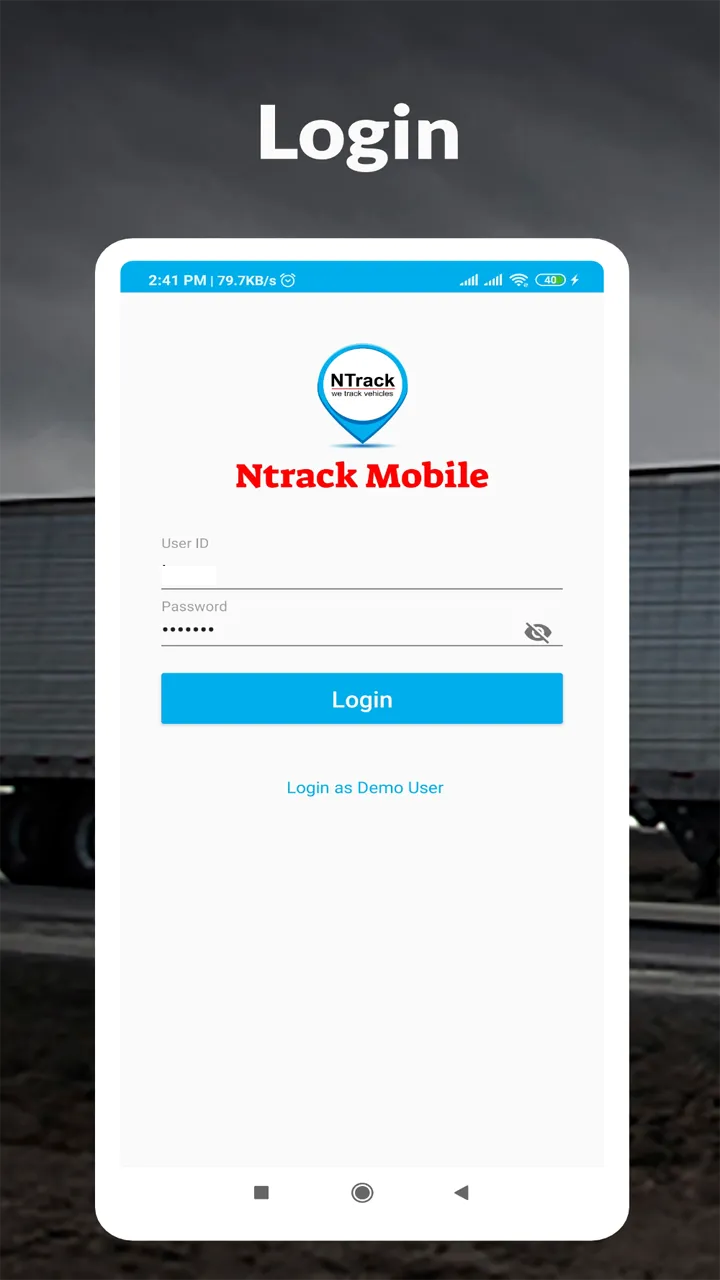 NTrackMobile | Indus Appstore | Screenshot