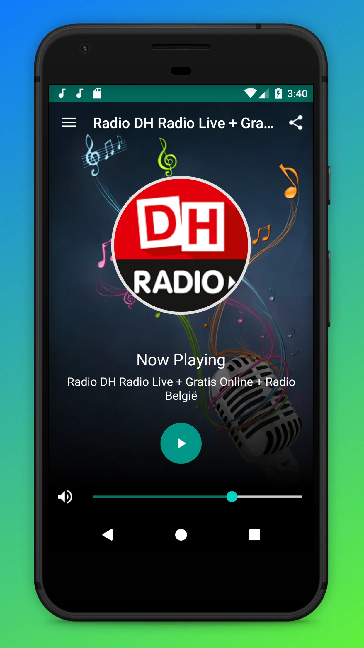 DH Radio Belgique App Online | Indus Appstore | Screenshot