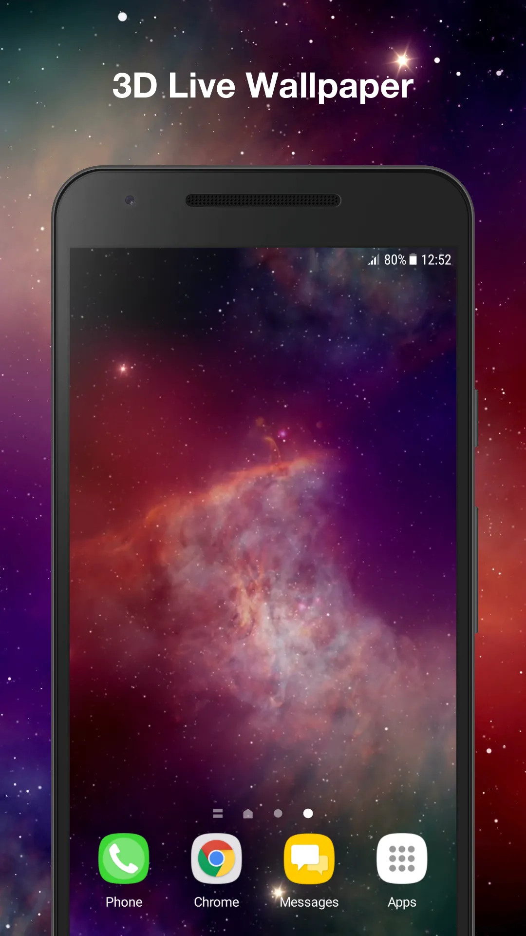 Vortex Galaxy Live Wallpaper | Indus Appstore | Screenshot